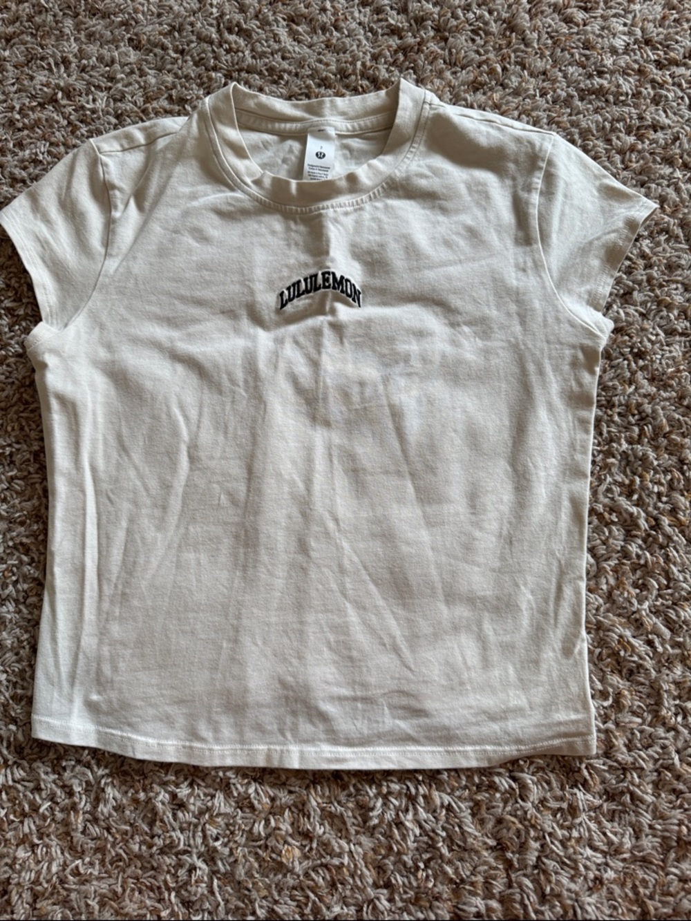 lululemon athletica - Organic Cotton Baby Tee with Center Logo